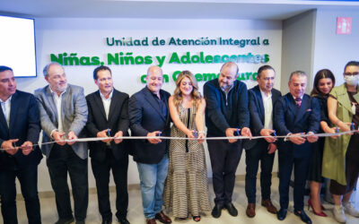 Inauguran unidad de atención a menores con quemaduras en el Antiguo Hospital Civil