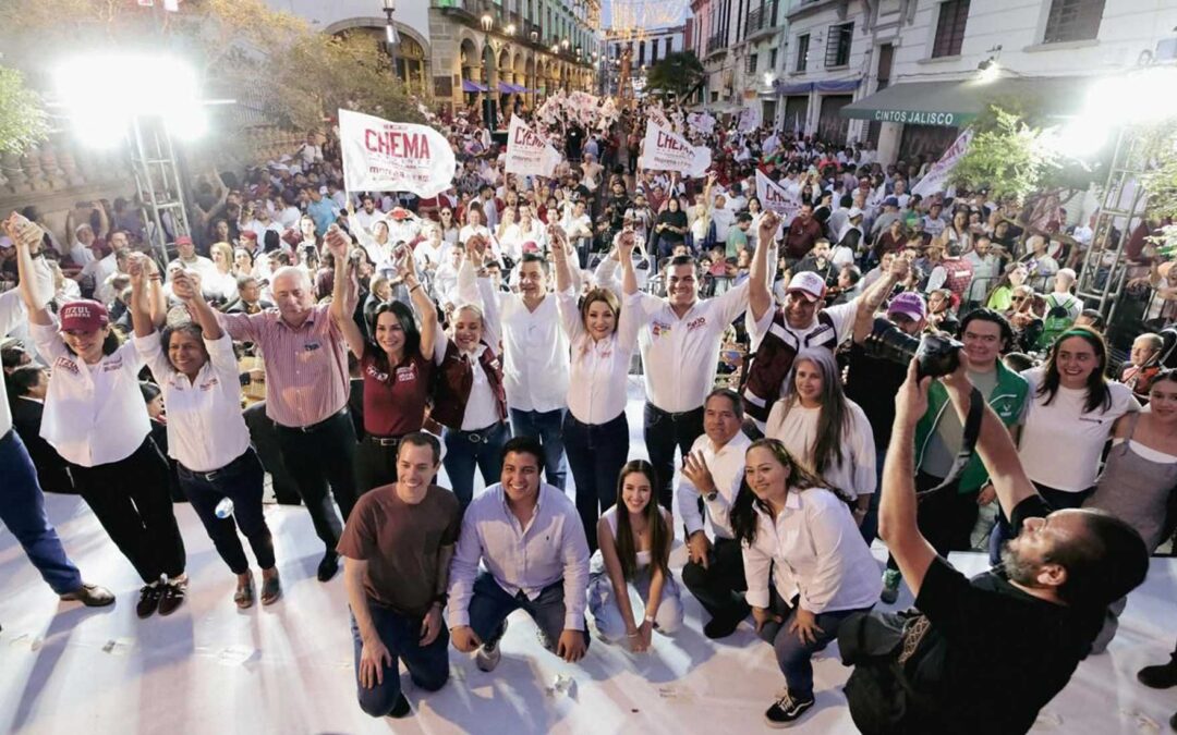 Arranca Chema Martínez campaña para “transformar Guadalajara”