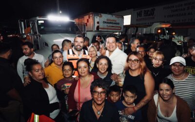 Ponen en marcha cuadrillas nocturnas de limpieza en Tlajo