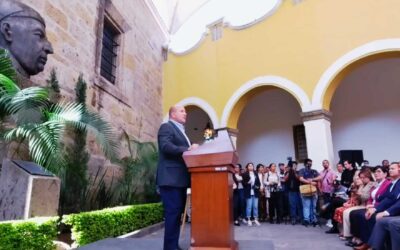 Con una inversión de más de 930 mdp, Alfaro entrega nuevas obras en el Hospital Civil