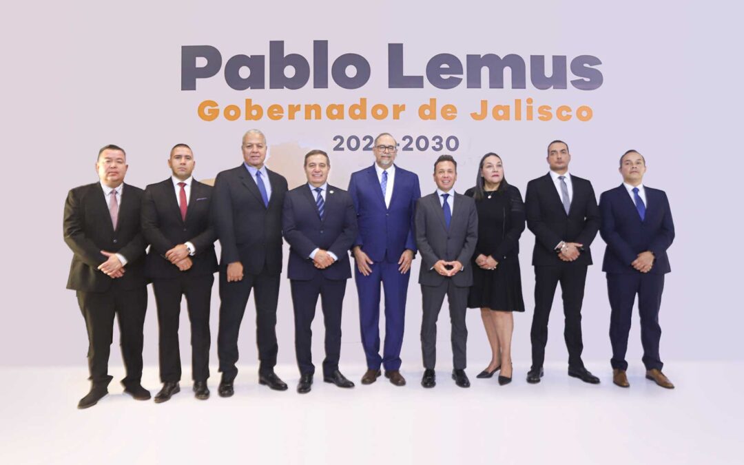 Presenta Pablo Lemus Navarro a las y los integrantes del Gabinete de Seguridad para Jalisco 2024-2030