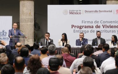 Acuerdan Gobierno de Jalisco y Gobierno de México colaboración conjunta para dotar de vivienda digna a la ciudadanía