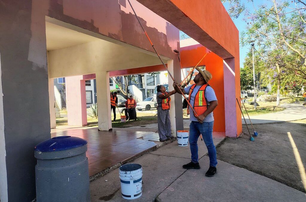 Recuperan más de mil 200 espacios públicos en Tlajomulco