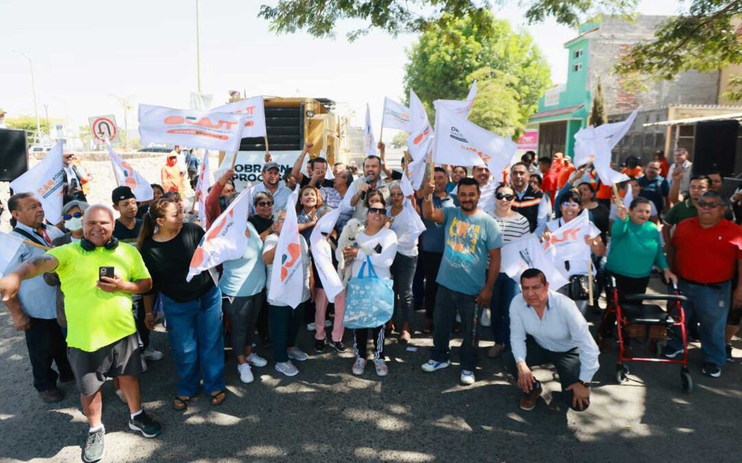 Tlajomulco avanza con la renovación de sus vialidades