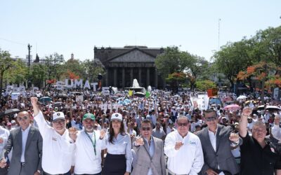 Pablo Lemus reafirma su compromiso con la paz laboral y el desarrollo económico en Jalisco