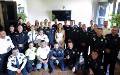 Presenta Verónica Delgadillo el programa “Puertas Abiertas” para cuidar a policías tapatíos