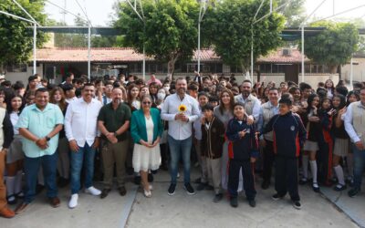 Destinarán presupuesto para mejoras y rehabilitación de escuelas en Tlajo