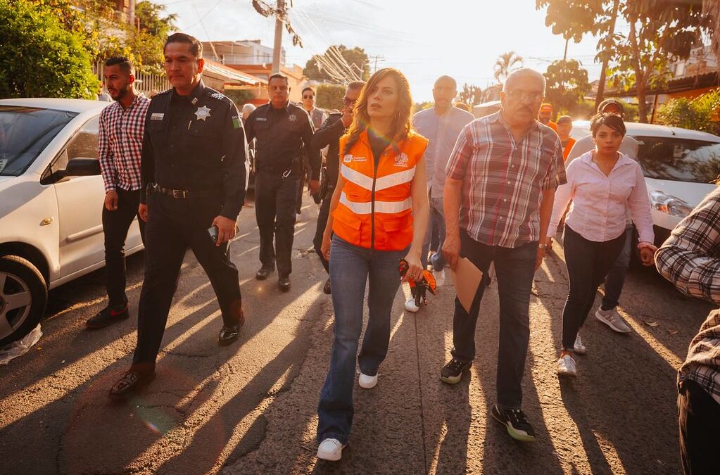 Verónica Delgadillo anuncia inversión de 12.5 mdp en vialidades de Lomas de Polanco