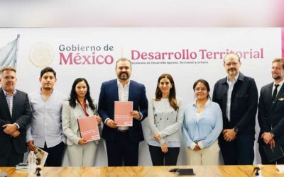 Gerardo Quirino presenta al Gobierno Federal plan de recuperación de vivienda