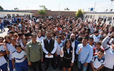 Gerardo Quirino arranca construcción del primer parque incluyente de Tlajo