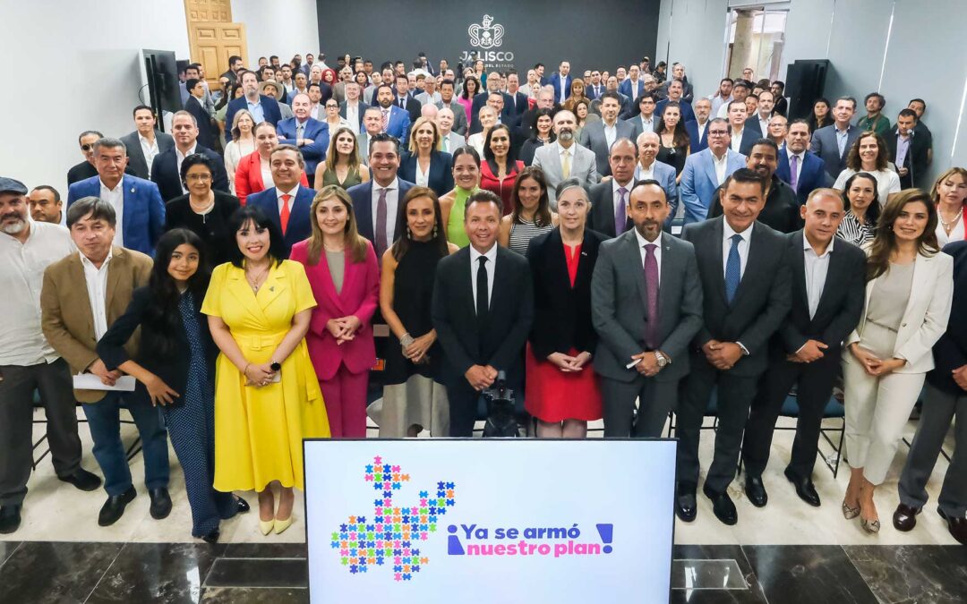 Presentan Plan Estatal de Desarrollo y Gobernanza 2024–2030, una ruta al estilo Jalisco con visión al 2050