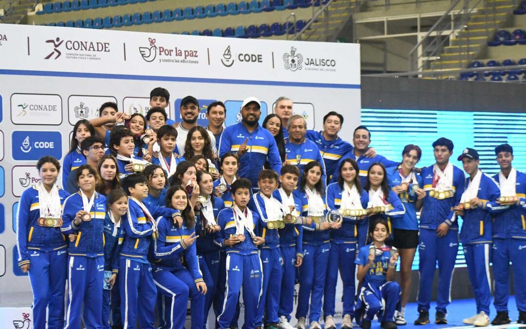 Suma Jalisco 300 medallas de oro en Olimpiada Nacional CONADE 2025