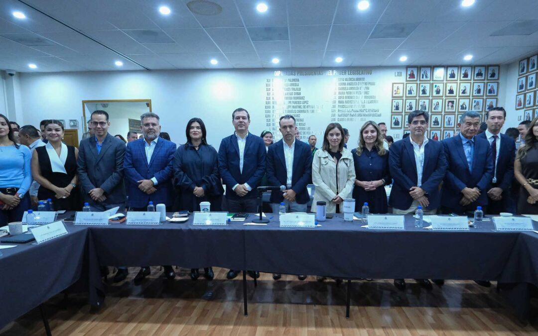 Presenta Coordinación de Gestión del Territorio detalles del Plan Estatal de Desarrollo y Gobernanza ante el Poder legislativo