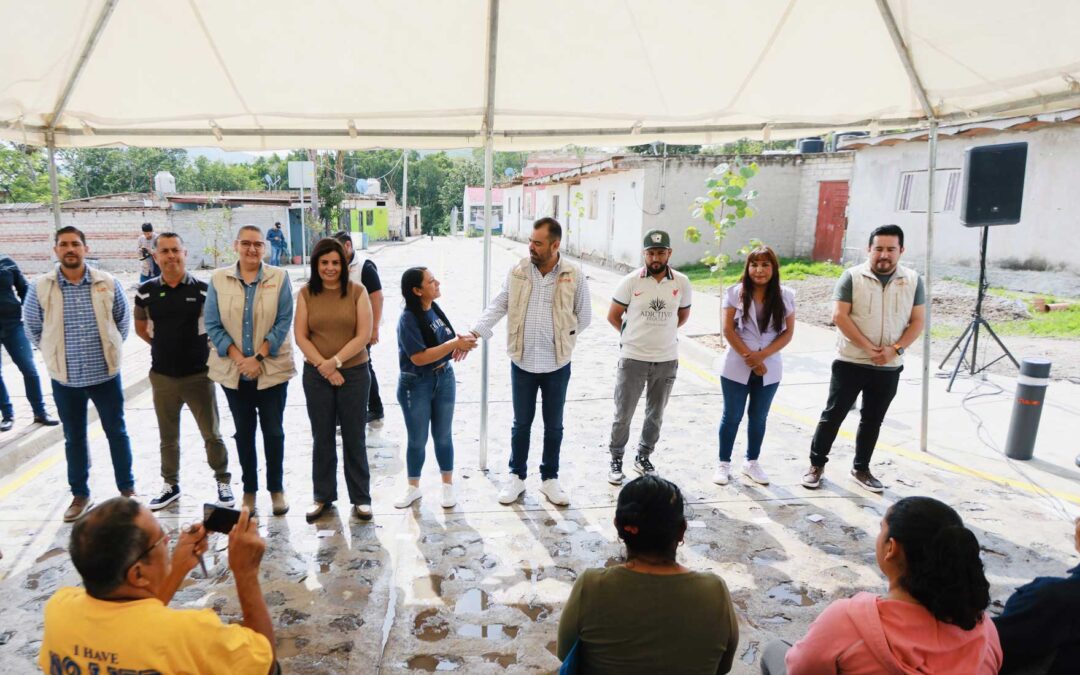 Gerardo Quirino inaugura y arranca obras por más de nueve millones de pesos en Tlajo
