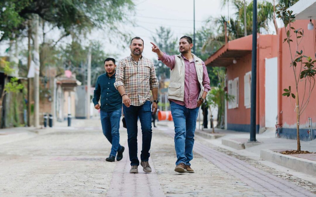Quirino impulsa obras por 20.7 mdp en el Corredor Chapala