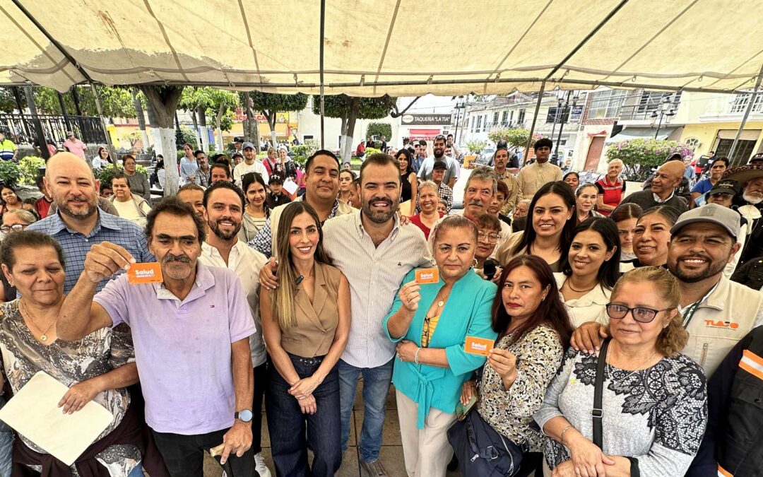 Gerardo Quirino lleva el programa “Salud Cerca de Ti” a San Agustín