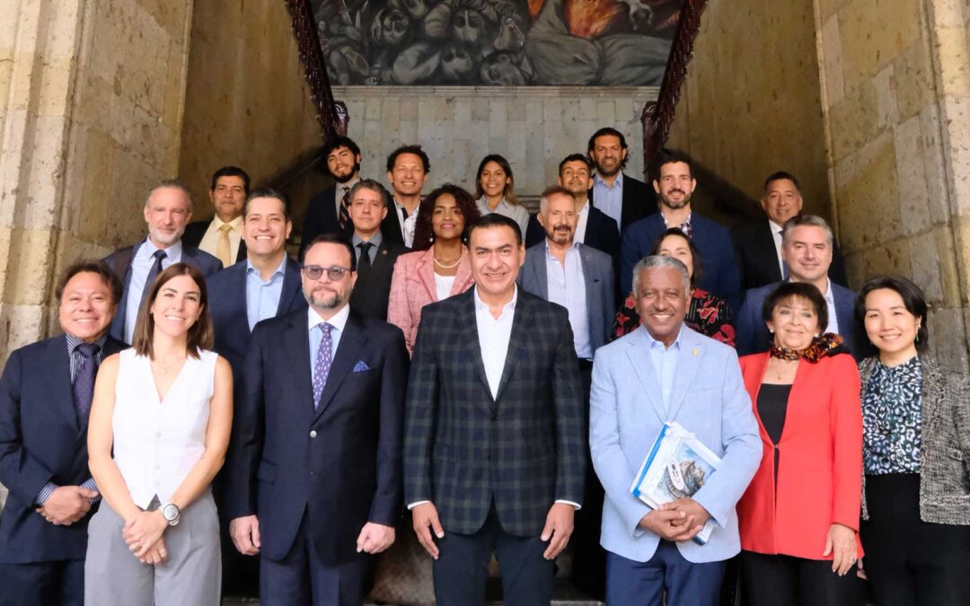 Recibe Jalisco a comitiva de comercio e industrias de Panamá