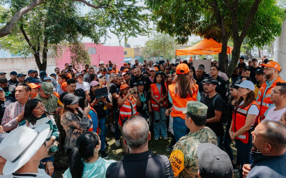 Recogen más de 150 toneladas de basura en colonia 1 de mayo