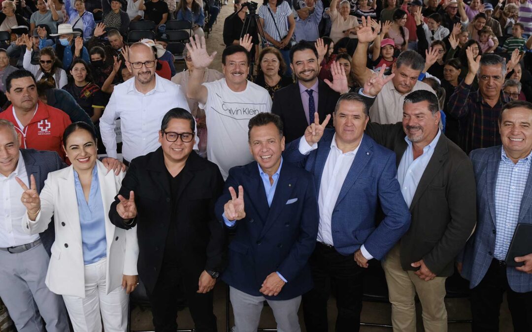 Reafirma Pablo Lemus compromiso para la pacificación de la región Altos Norte