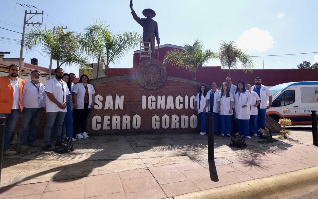 Llega programa ‘Médicas y Médicos de Jalisco en tu Hogar’ a San Ignacio Cerro Gordo