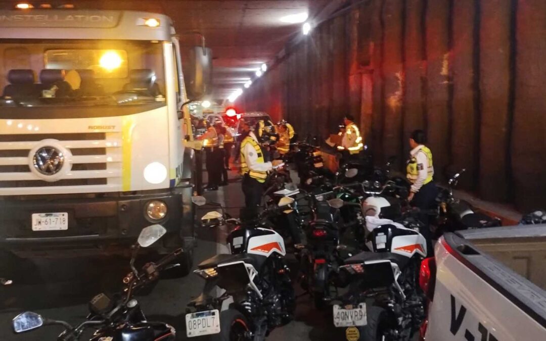 Retiran 81 motocicletas en operativo