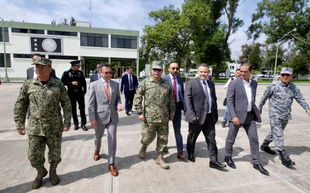 Destaca Pablo Lemus, Gobernador de Jalisco, coordinación de los tres niveles de gobierno en materia de seguridad en el estado