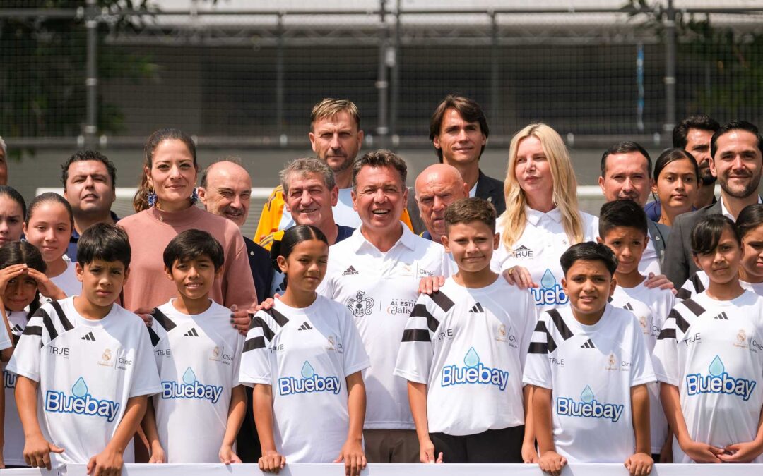 Fundación Real Madrid presenta la Clinic de Fútbol para 243 niñas, niños y jóvenes jaliscienses