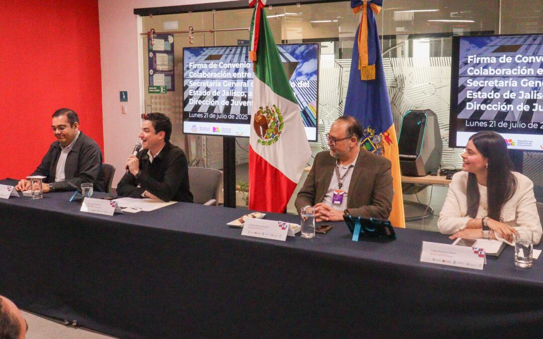 Impulsan alianza para acercar tecnología a juventudes en Jalisco