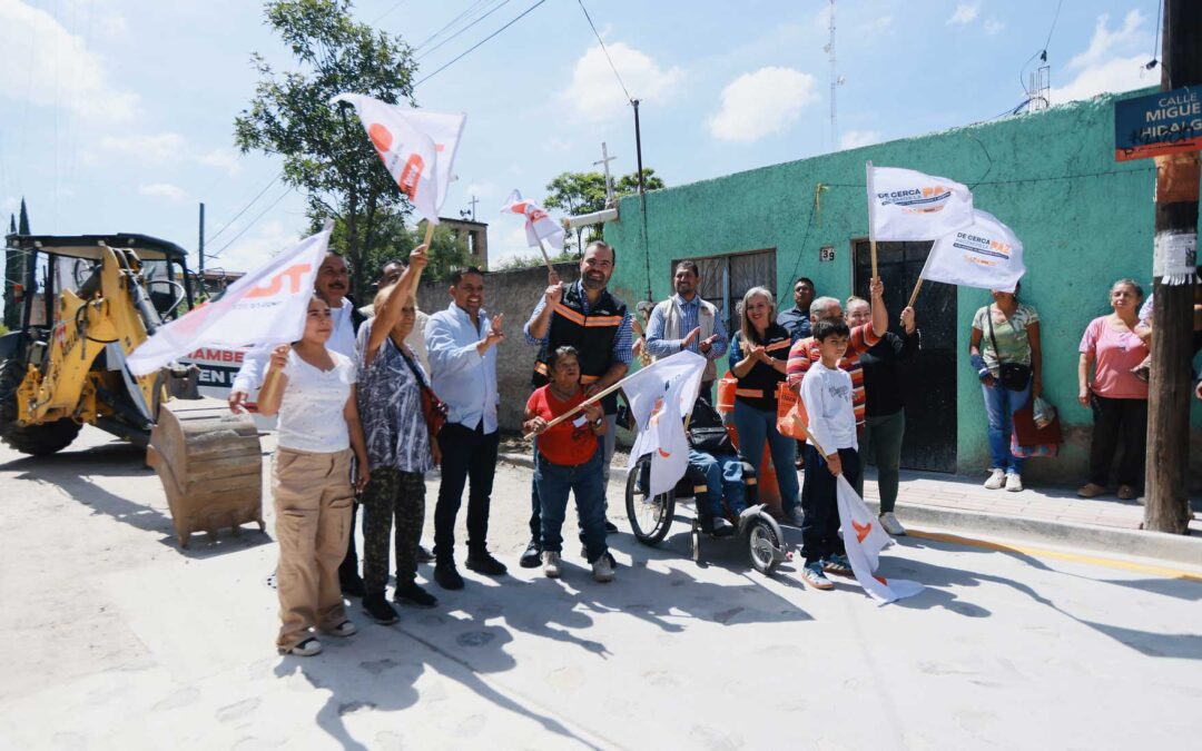 Quirino inaugura y arranca obras en Zona Valle con inversión de más de 14 mdp