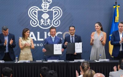 Firman Gobierno del Estado y CMIC Jalisco Convenio “2 al millar” para impulsar la capacitación como herramienta de desarrollo