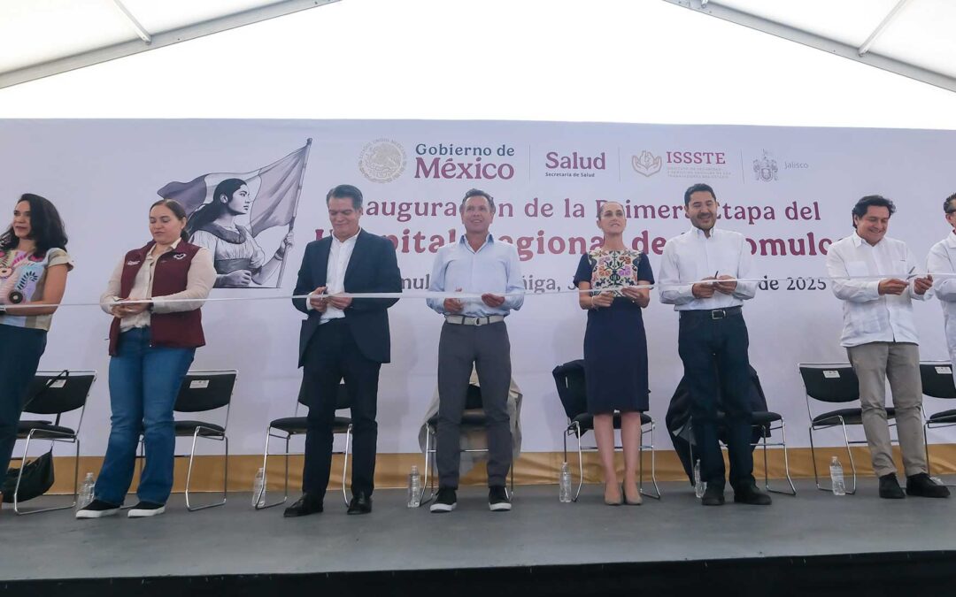Reafirma Lemus trabajo coordinado con el Gobierno de México para garantizar acceso a servicios de salud de las y los jaliscienses