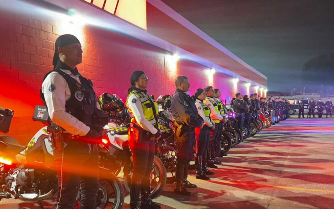 Retiran 123 motocicletas irregulares en Operativo Metropolitano