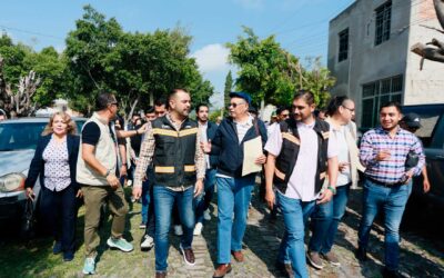 Gerardo Quirino arranca obra para facilitar ingreso a Cabecera