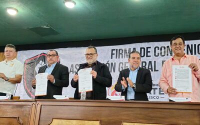 Acuerda IDEFT impulsar capacitación con 63 sindicatos de AGT