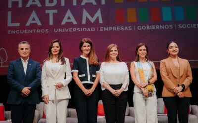 Presenta Vero Delgadillo, en Foro Hábitat Latam, agenda municipal de gobernanza y atención vecinal