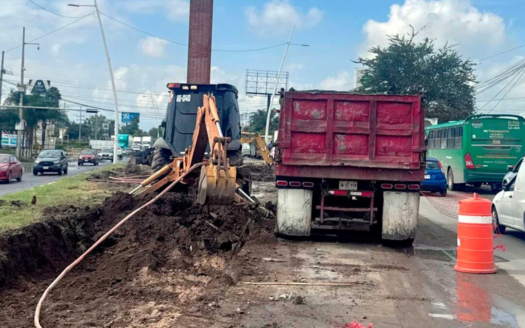 Arrancan obras de renovación vial e hidrosanitaria en avenida Adolf B. Horn