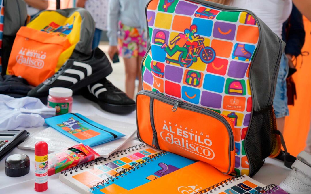 Concluye entrega de paquetes escolares de ¡Listo Jalisco!