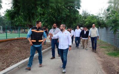 Realizan recorrido en polígonos prioritarios para el rescate de vivienda junto con INFONAVIT