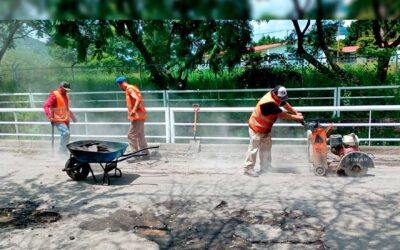 Tlajo refuerza acciones del programa Bacheando Ando para atender vialidades afectadas por las lluvias