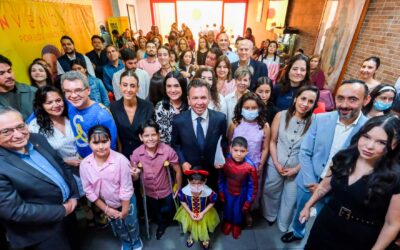 Asiste Pablo Lemus a inauguración de la ‘Casa de los Invencibles’ de Nariz Roja A.C.