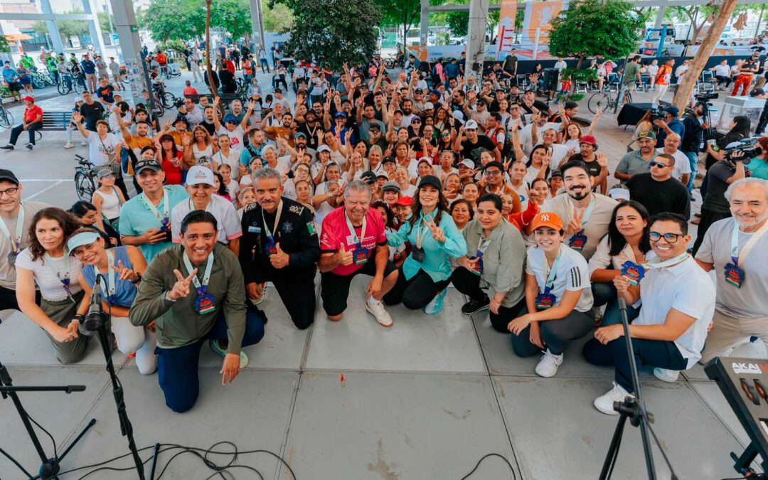 La vía recreactiva celebra su 21 aniversario; Vero Delgadillo anuncia paseo ciclista nocturno una vez al mes