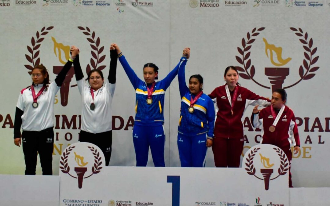 Impone Jalisco nueva marca de medallas en la Paralimpiada Nacional 2025