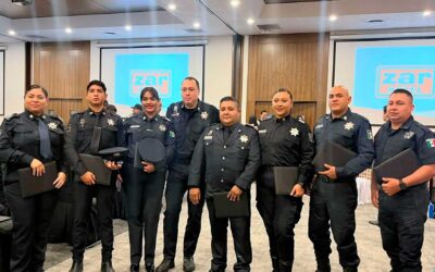 Empresarios reconocen a policías de Tlajomulco
