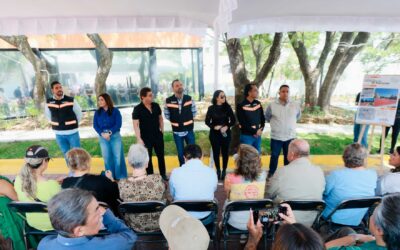 Gerardo Quirino cumple compromisos y entrega obras integrales en El Palomar
