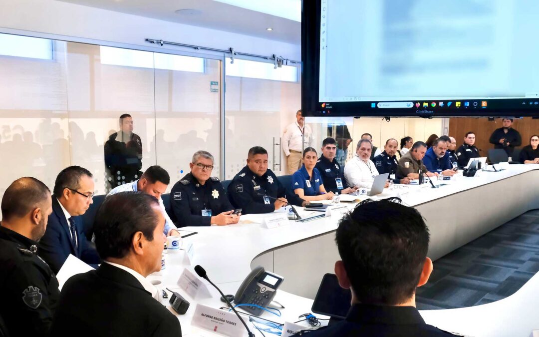 Realizan cuarta reunión de la mesa de Seguridad con miras al Mundial 2026