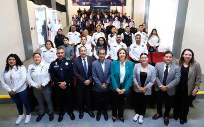 Brinda Coordinación Estratégica de Seguridad capacitación a personal operativo en materia de flagrancia y uso de la fuerza