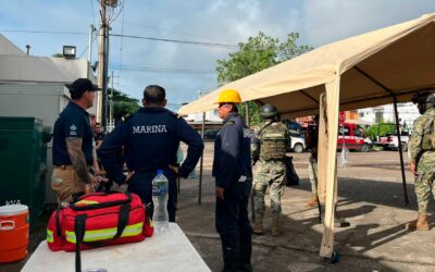 Presentan avance de 70 por ciento acciones de limpieza, saneamiento, recuperación y evaluación de daños tras tormenta en Puerto Vallarta