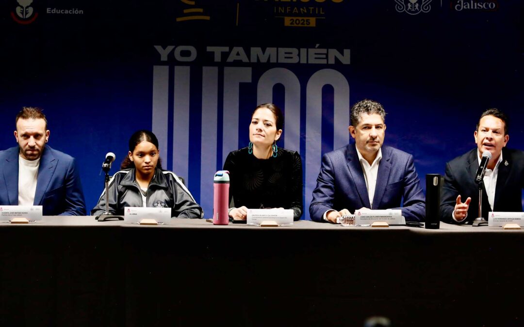 Presentan la primera edición de Copa Jalisco Infantil de Fútbol 2025