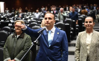 Hernando Castañeda Córdova rinde protesta como diputado federal por el PAN