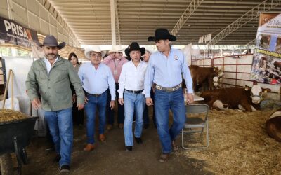 Pablo Lemus recorre Expo Ganadera Jalisco 2025 y reafirma respaldo al campo jalisciense